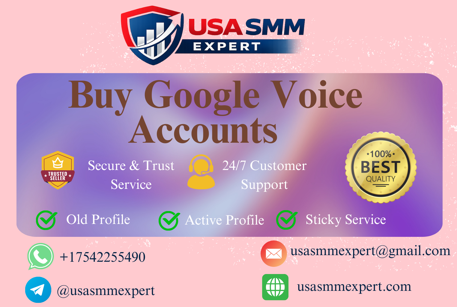 Buy Google Voice Accounts